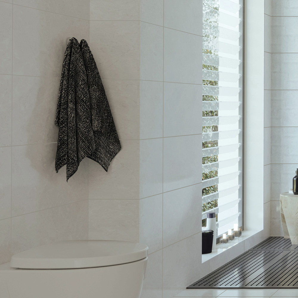 بلاط جدران رخامي كلاسيكي، 590-12297، 30×60×0.9، أوريكس مستطيل لامع فاتح