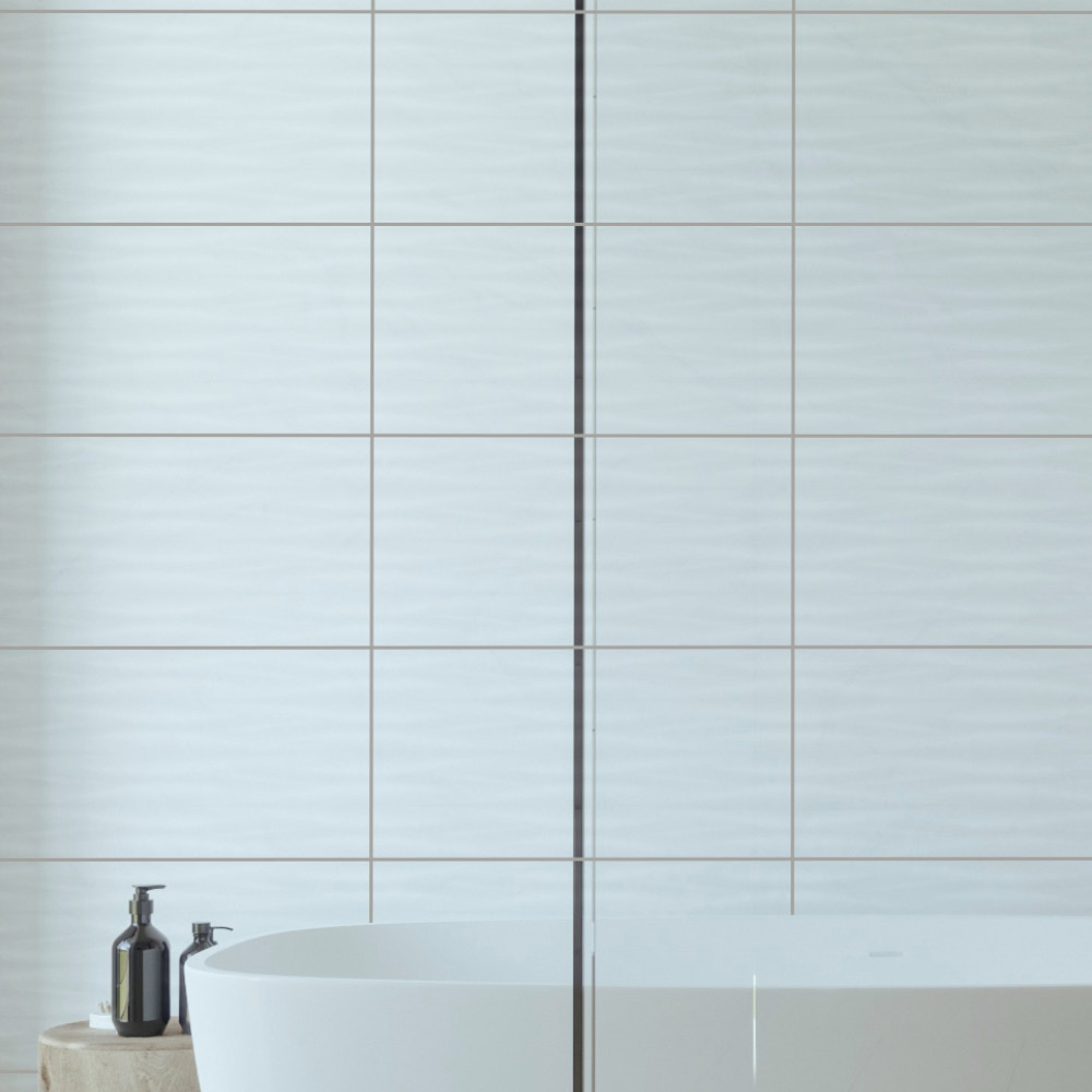 بلاط جدران كارارا فاتح 590-12300، 30×60×0.9، أوريكس لامع ديكور