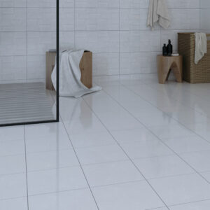 بلاط أرضيات بنقشة حجرية ريفية مع عروق، 070-12309، 30×30×0.9 سم، أوريكس مطفي فاتح