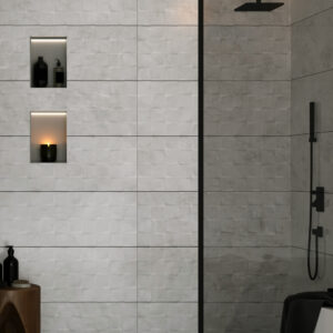 Armani Marble Wall Tile  592-12330,30x90x1 ORYX Rec Glossy Dec