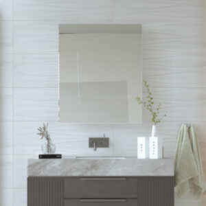 Fine Marble with Linear Veins Wall Tile  592-12332,30x90x1 ORYX Rec Glossy Dec