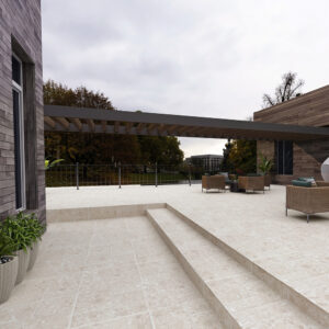 Stoney Structure Floor Tile 250-12698,60x60x1.5 ORYX Rec Matt L