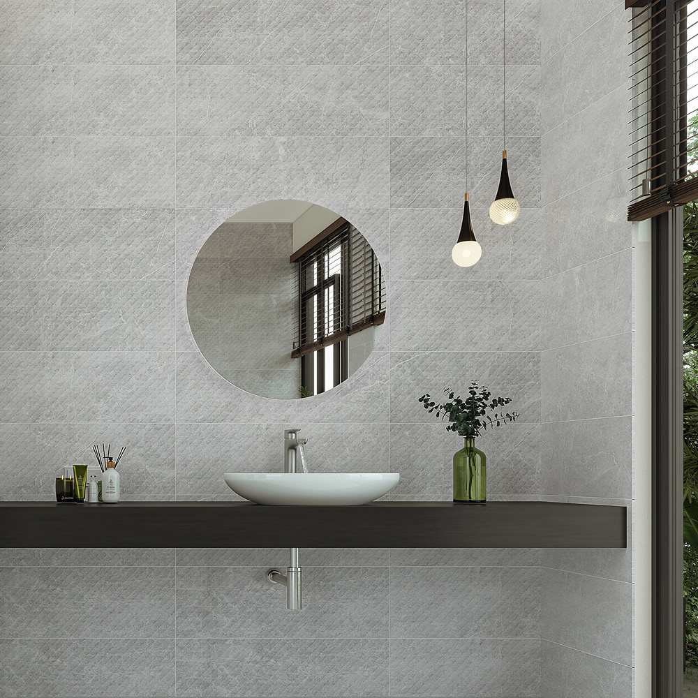 Luxury Stone Texture Seamless Diamond Grooves Effect Wall Tile  592-13466,30x90x1. ORYX Rec S.Matt De