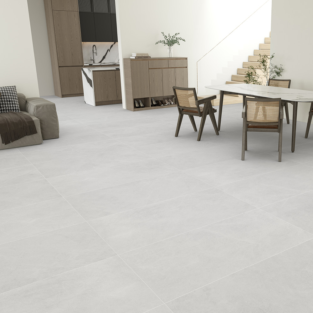 بلاط بورسلان مزجج سكر لاباتو بنقشة حجر فاخر 251-13707، 60×120×1.0، أوريكس فاتح